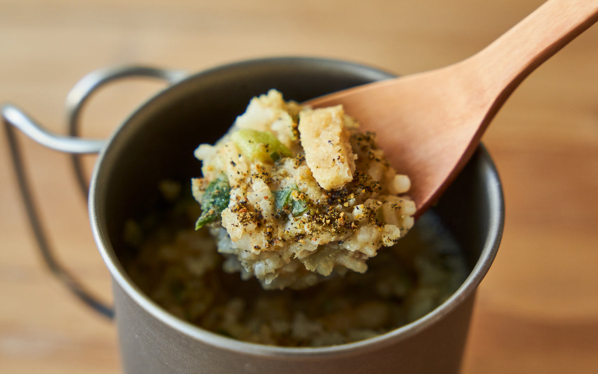 【MOUNTAIN GOURMET LAB.】山椒七味香る豚汁雑炊