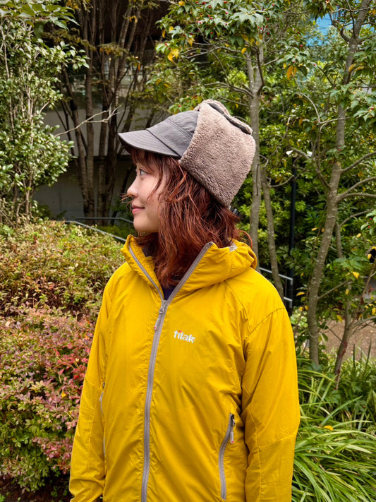 冬の冷たい風にも、スッキリしっかり暖かく