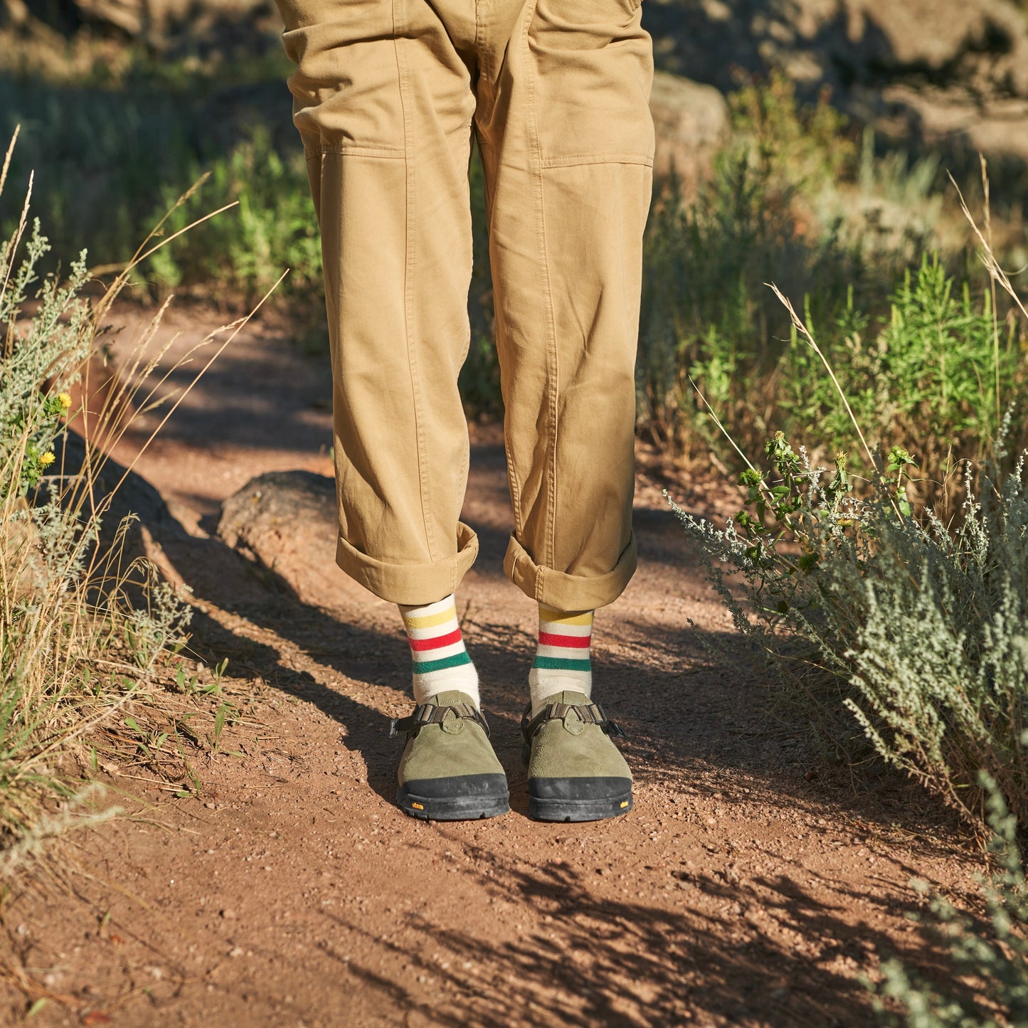 【BEDROCK SANDALS】Mountain Clog Suede Leather